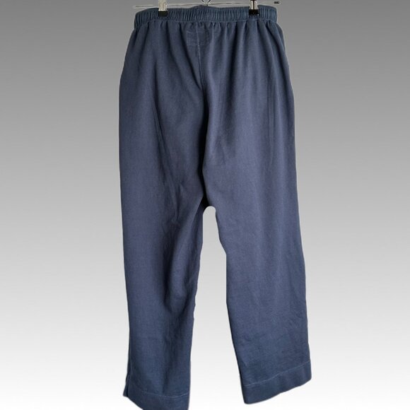 EDDIE BAUER OUTDOOR OUTFITTER NAVY BLUE SWEATPANTS LOUNGE WORKOUT JOGGER MEN M - Picture 6 of 10